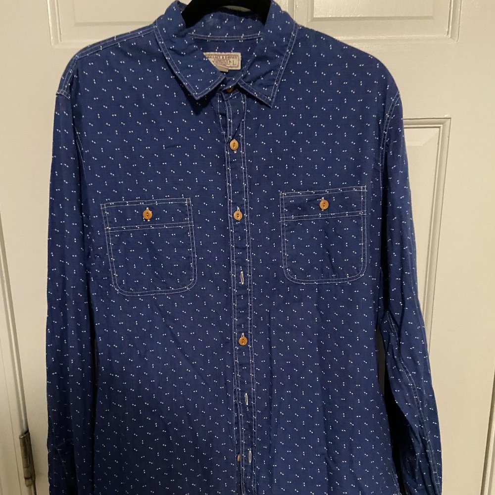 Wallace & Barnes by JCrew button up shirt